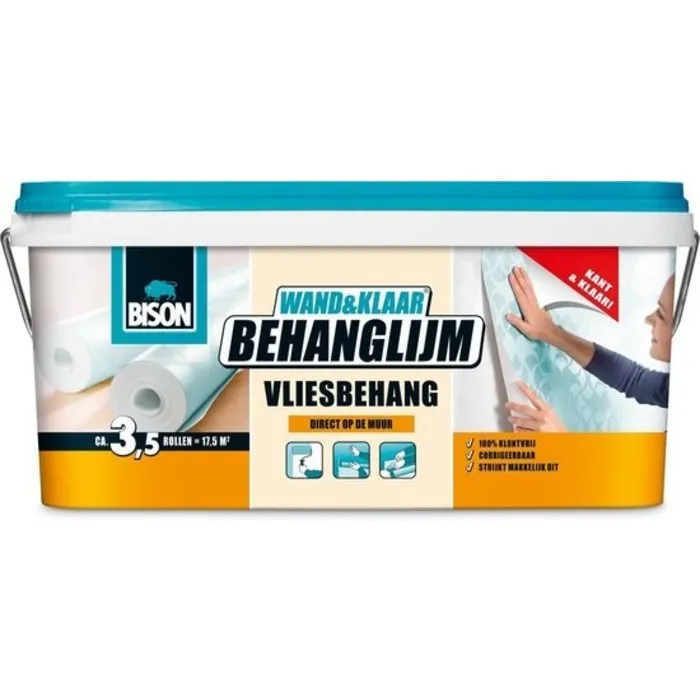 Bison Bison Wand & Klaar behanglijm vlies 2,5 kilo