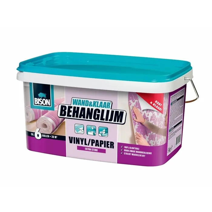 Bison Bison Wand & Klaar Behanglijm Papierbehang / Vinylbehang 2,5 kg