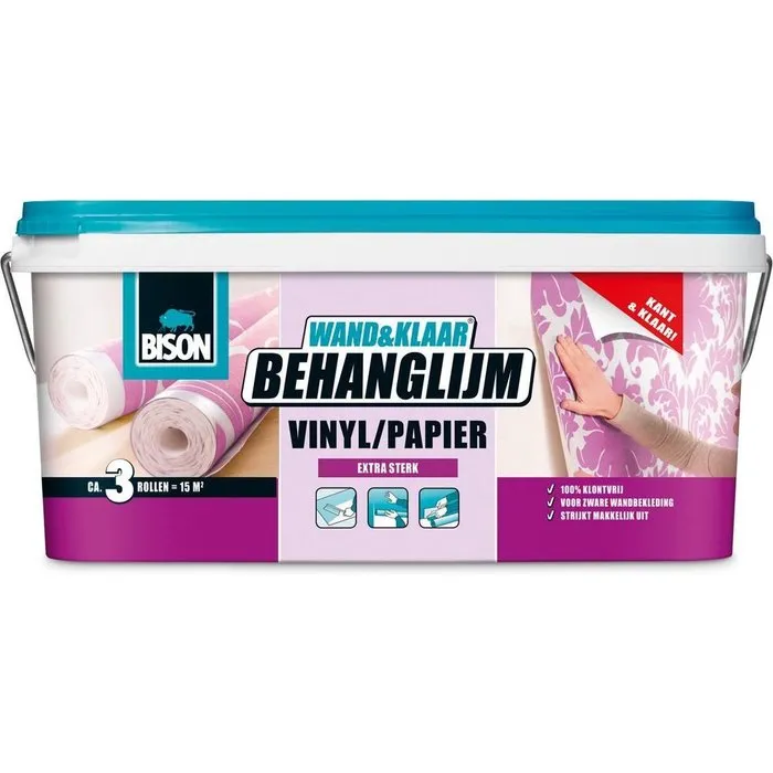 Bison Bison Wand & Klaar Behanglijm Papierbehang / Vinylbehang 2,5 kg