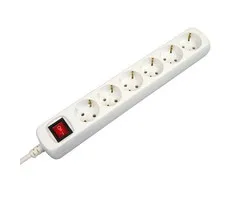 TCD 6V + RA 1,5 Meter 3x1,0mm Wit + Schakelaar