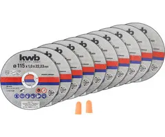 KWB KWB Doorslijpschijf DUN 115 x 1,0 x 22,23 mm