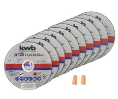 KWB KWB Doorslijpschijf DUN 125 x 1,0 x 22,23 mm