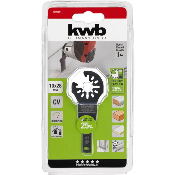 KWB KWB Multitool inval-zaagblad CV 10 x 28 mm
