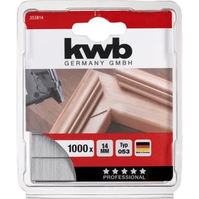 KWB KWB Spijkers 14mm Type 53 - 1000stuks