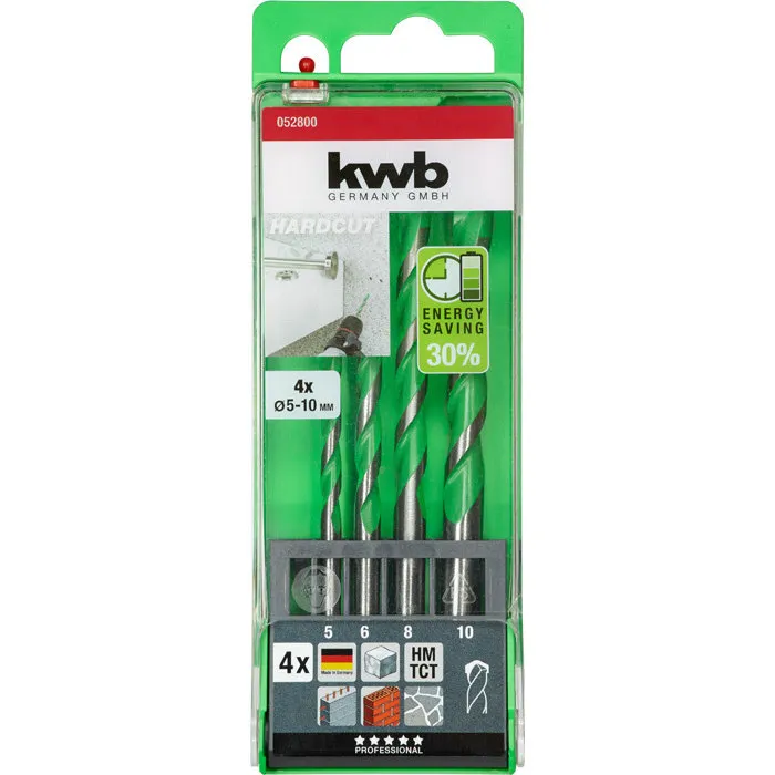 KWB KWB Granietboor 4-delig HARDCUT