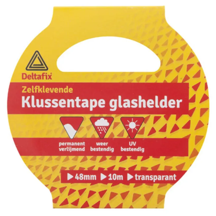 Deltafix Deltafix Klussentape U.V.  48mm 10M Transparant