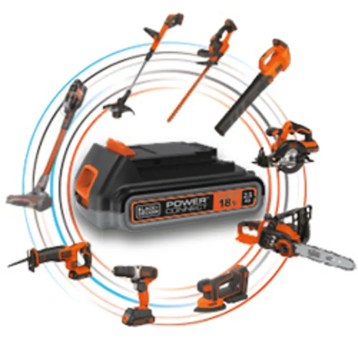 Black & Decker Black & Decker 18V 2.0Ah 45cm Powercommand heggenschaar