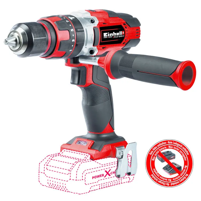 Einhell Gereedschap Einhell TE-CD 18/48 Li-i-Solo Accu Klopboor-/ Schroefmachine