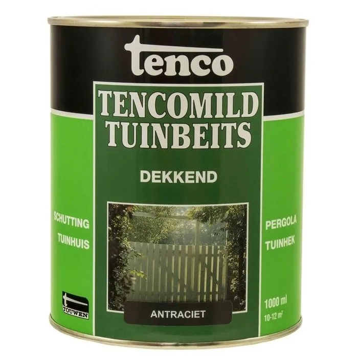 Tenco Tenco Tencomild Dekkend Antraciet - Tuinbeits - 1 Liter