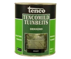 Tenco Tencomild Dekkend Zwart - Tuinbeits - 1 Liter