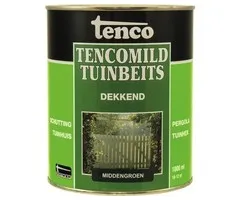 Tenco Tencomild Dekkend Middengroen - Tuinbeits - 1 Liter
