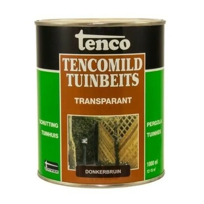 Tenco Tenco Tencomild Transparant Donkerbruin - Tuinbeits - 1 liter