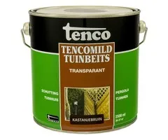 Tenco Tencomild Transparant Kastanjebruin - Tuinbeits - 2,5 Liter