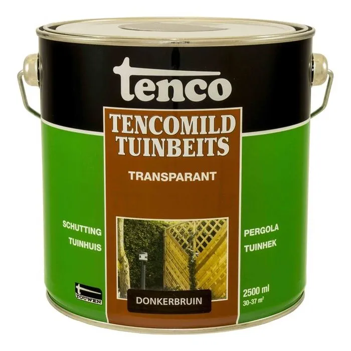 Tenco Tenco Tencomild Transparant Donkerbruin - Tuinbeits - 2,5 Liter