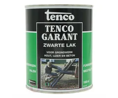 Tenco Tencogarant Zwarte Lak - Voor grondwerk - 1 Liter