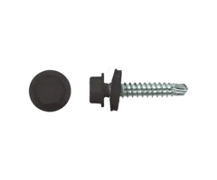 PGB Damwandschroef 35mm Ral 8019