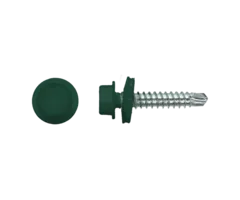 PGB Damwandschroef 35mm Ral 6005