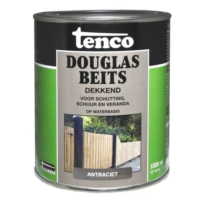 Tenco Tenco Douglas Beits Dekkend Antraciet - 1 liter