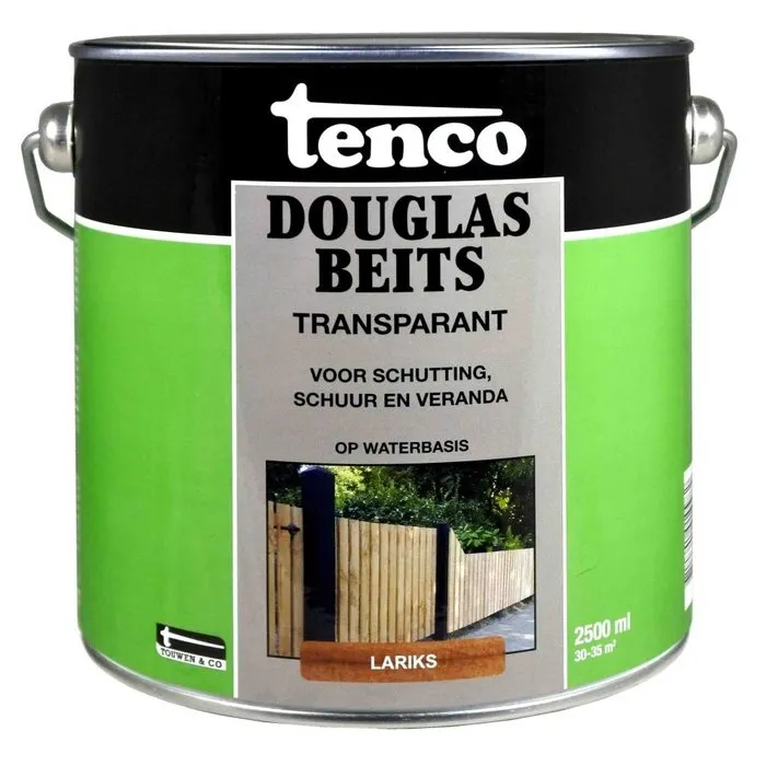 Tenco Tenco Douglas Beits Transparant Lariks - 2,5 liter