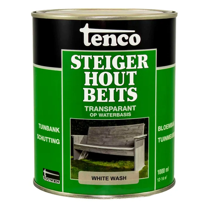 Tenco Tenco Steigerhoutbeits Whitewash - 1 Liter