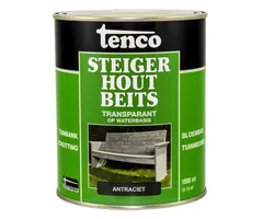 Tenco Tenco Steigerhoutbeits Antraciet - 1 Liter