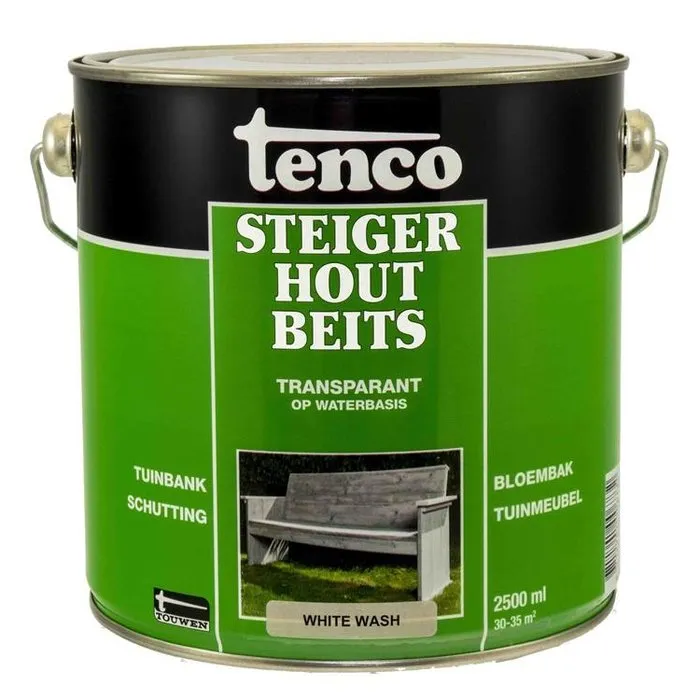 Tenco Tenco Steigerhoutbeits Whitewash - 2,5 Liter
