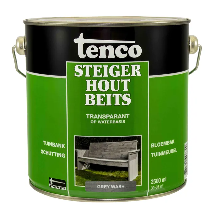 Tenco Tenco Steigerhoutbeits Greywash - 2,5 Liter