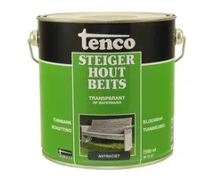 Tenco Tenco Steigerhoutbeits Antraciet - 2,5 Liter