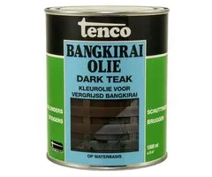 Tenco Tenco Bangkirai Olie Dark Teak - 1 liter