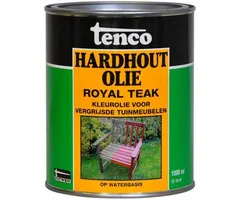 Tenco Tenco Hardhoutolie Royal Teak Waterbasis - 1 Liter