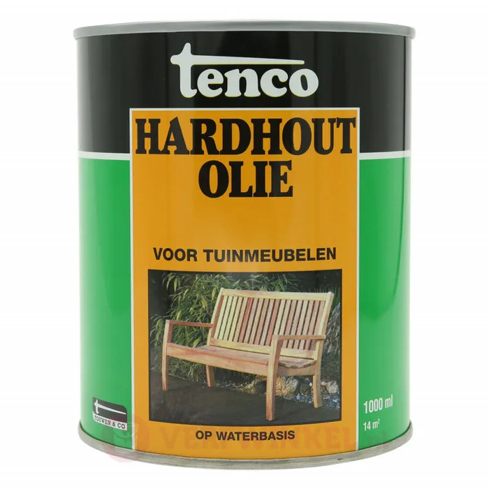 Tenco Tenco Hardhoutolie Naturel Waterbasis - 1 Liter