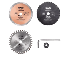 KWB KWB Zaagbladen-set voor handcirkelzaag 89 x 10 mm