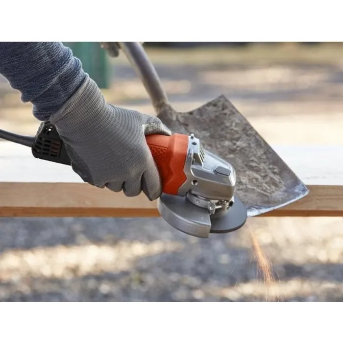 Black & Decker Black & Decker Haakse slijper 750W BEG110A3 Kit Met slijpschijven