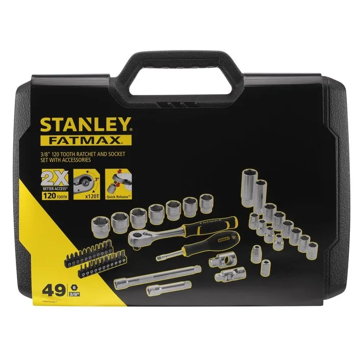 Stanley Stanley Doppenset 3/8" 49-delig FMMT82684-1
