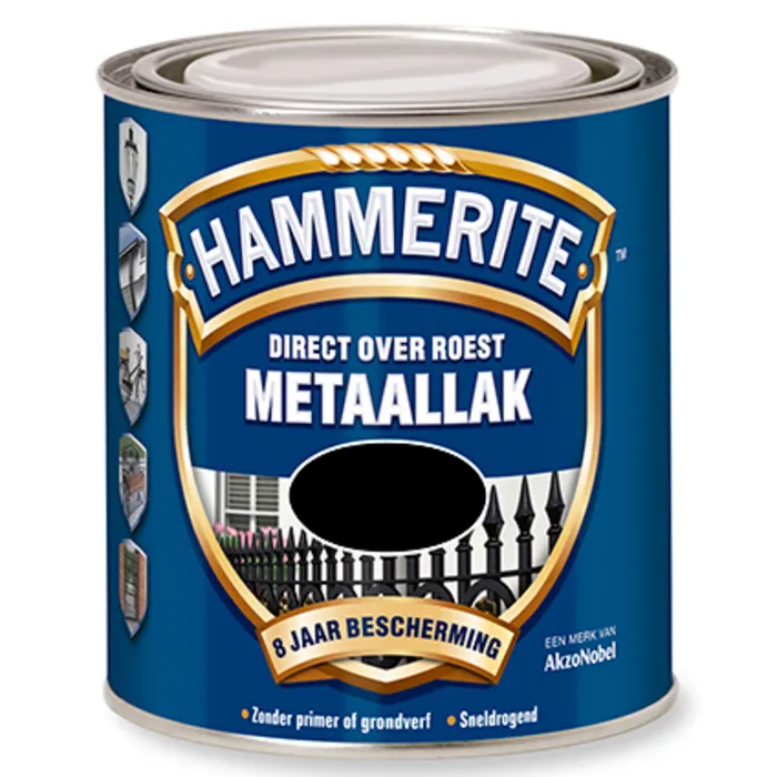 Hammerite Hammerite metaallak hoogglans standblauw - 250ml