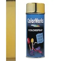 Motip Colorworks Spuitbus Goud 400 ML