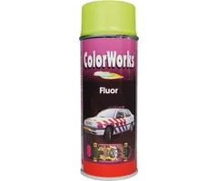 Motip Colorworks Spuitbus Fluor Yellow 400 ML