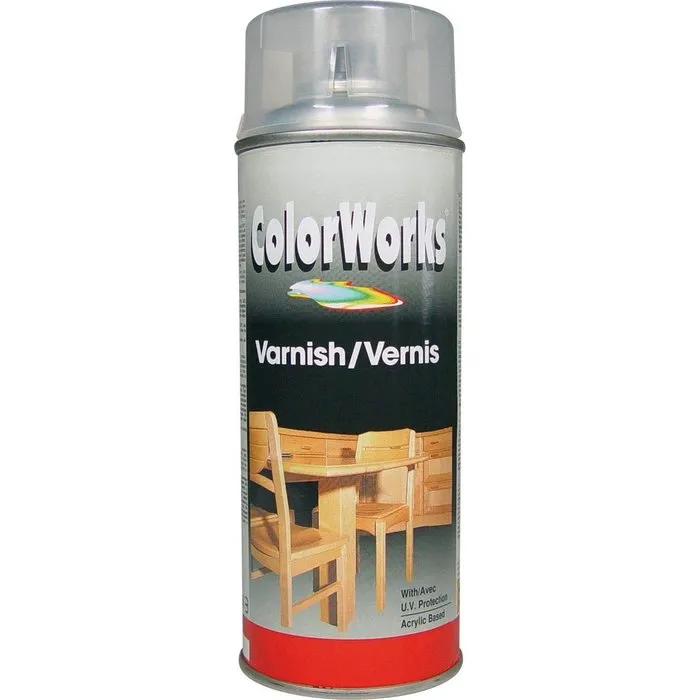 Motip Colorworks Spuitbus Vernis Acryl Hoogglans 400 ML
