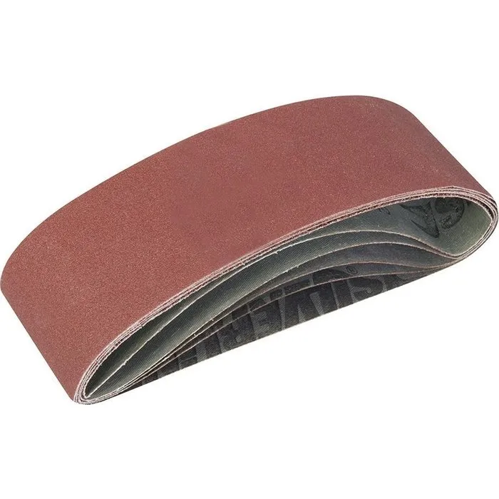 Silverline Silverline Schuurband 533x75mm 5 stuks Assorti