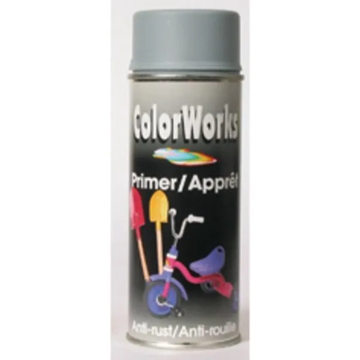Motip Colorworks Spuitbus Primer Grijs - 400ML