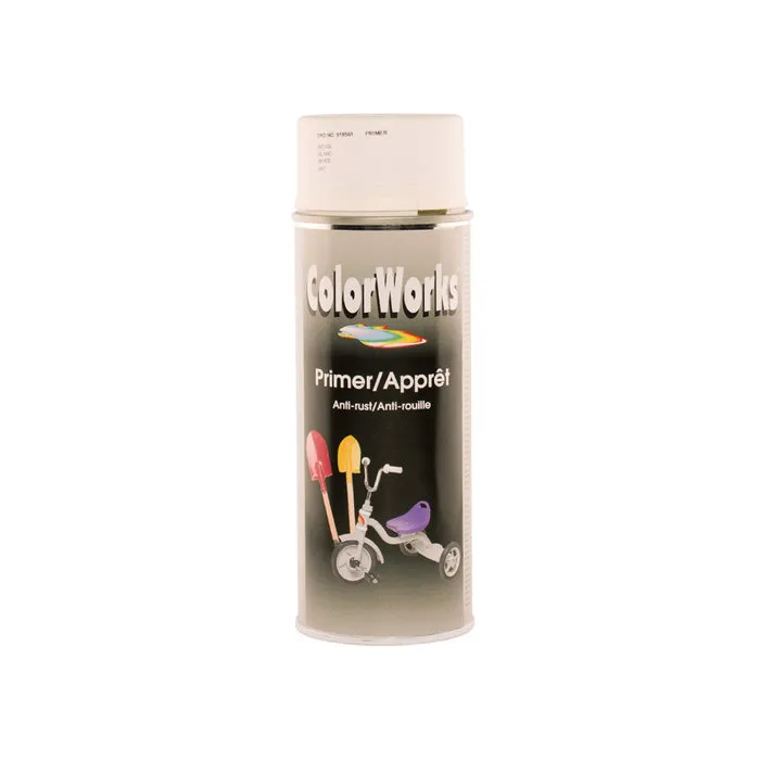 Motip Colorworks Spuitbus Primer Wit - 400ML