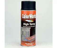 Motip Colorworks Spuitbus Hittebestendig Zwart - 400ML