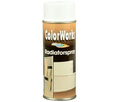 Motip Colorworks Spuitbus Radiatorlak Gebrokenwit - 400ML