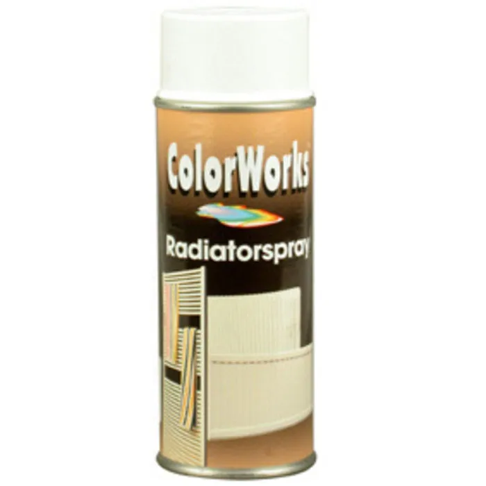 Motip Colorworks Spuitbus Radiatorlak Gebrokenwit - 400ML