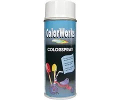 Motip Colorworks Spuitbus Colors HG Wit - 400ML