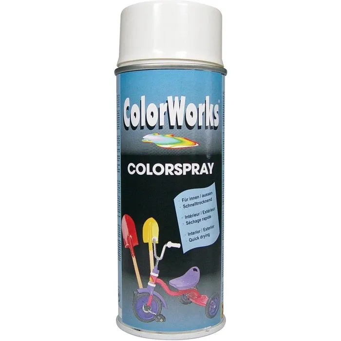 Motip Colorworks Spuitbus Colors HG Wit - 400ML