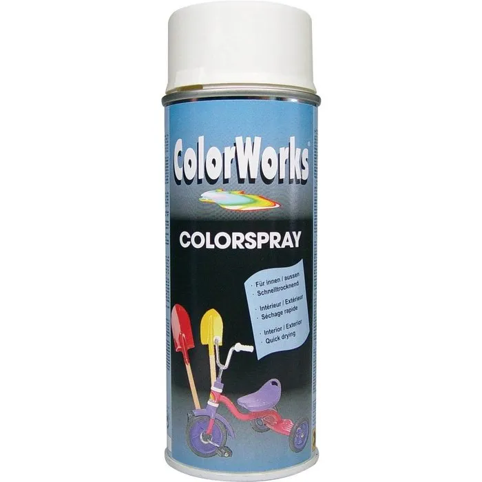 Motip Colorworks Spuitbus Colors ZG Wit - 400ML