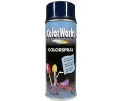 Motip Colorworks Spuitbus Colors Staal Blauw - 400ML
