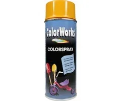 Motip Colorworks Spuitbus Colors Gold Yellow - 400ML
