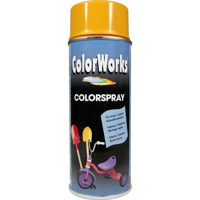 Motip Colorworks Spuitbus Colors Gold Yellow - 400ML
